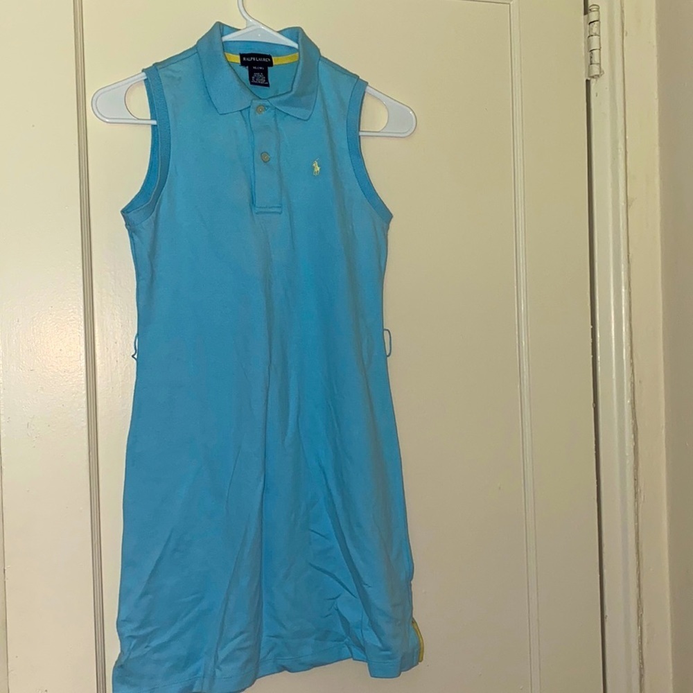Ralph Lauren kids blue dress size:XL